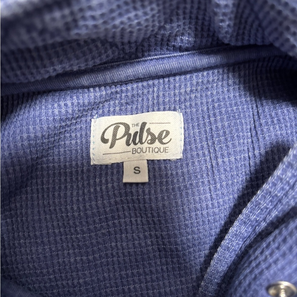 Pulse Boutique Pullover-Navy - Picture 3 of 4